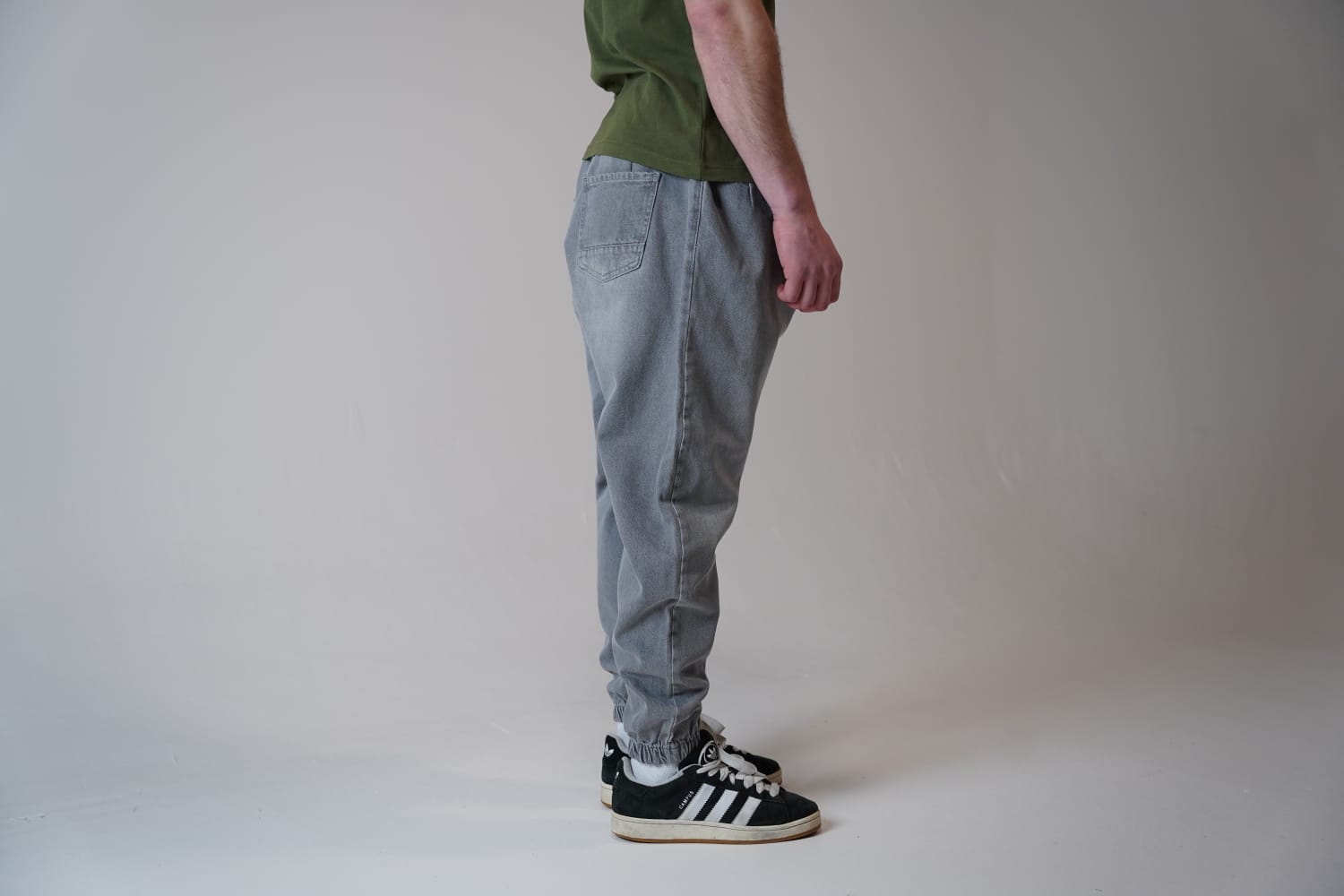 Sarouel Jeans  Homme RB Mastour – Bleu & Gris Délavé – Coupe Moderne