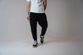 Sarouel Homme RB Mastour – Noir & Blanc – Jogging Confort