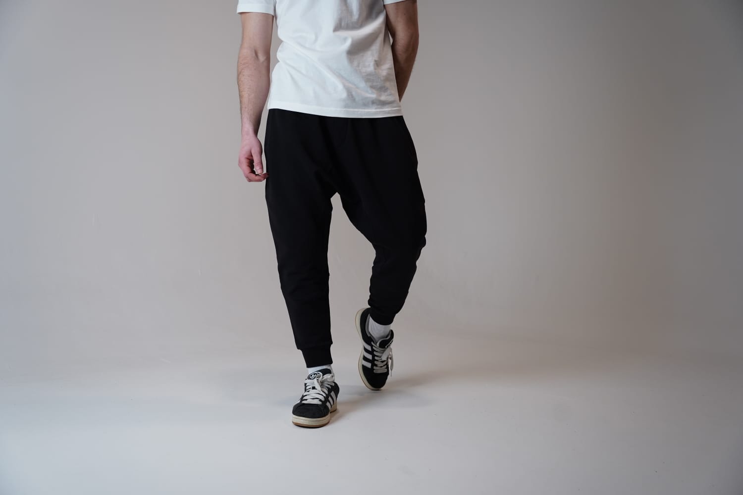 Sarouel Homme RB Mastour – Noir & Blanc – Jogging Confort