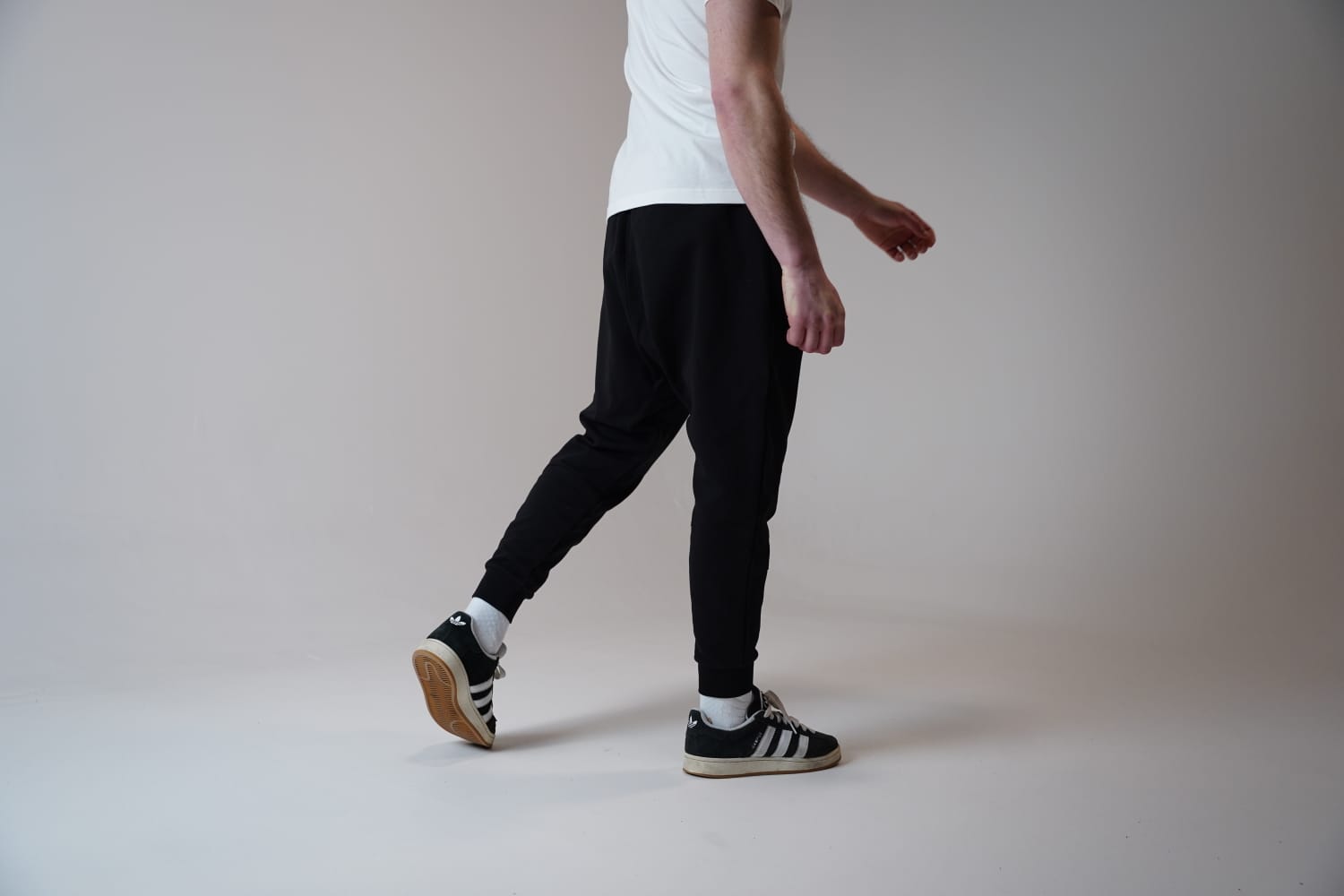 Sarouel Homme RB Mastour – Noir & Blanc – Jogging Confort