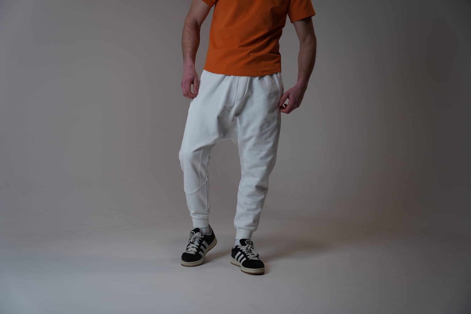 Sarouel Homme RB Mastour – Noir & Blanc – Jogging Confort