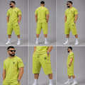Ensemble Sarouel Homme RB Mastour – T-Shirt + Short Cargo – Tenue Été Confort & Streetwear