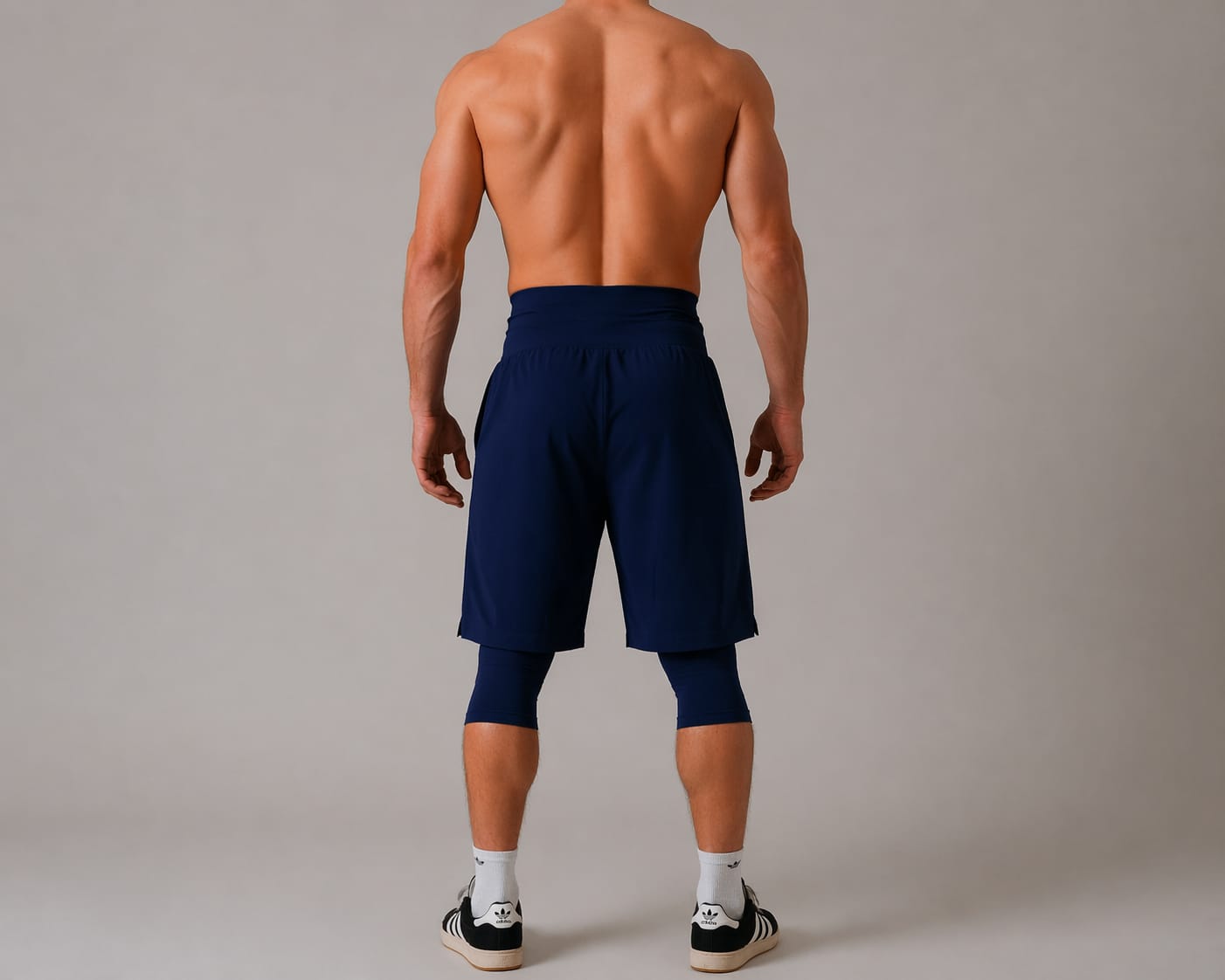 Short de Bain Homme RB Mastour – Noir – Coupe Longue Modeste – Sport & Plage